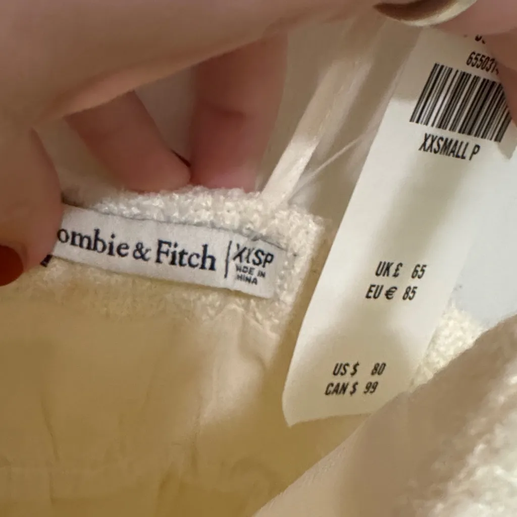 NWT A&F Women's Tweed Skort Dress - Image 3