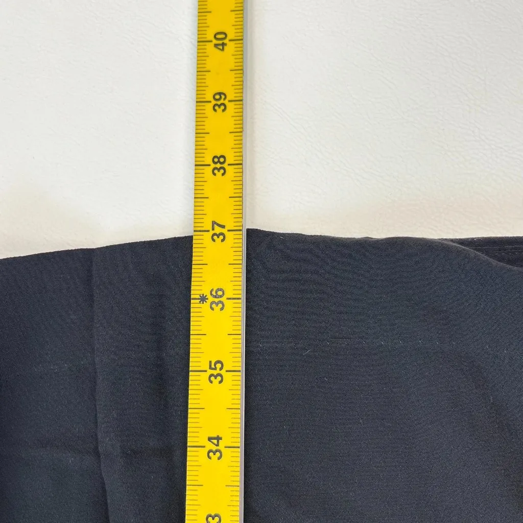 NWT Mint Velvet Beige / Peach Black Feather Pencil Midi TIE Dress US 10 UK 14 - Image 14