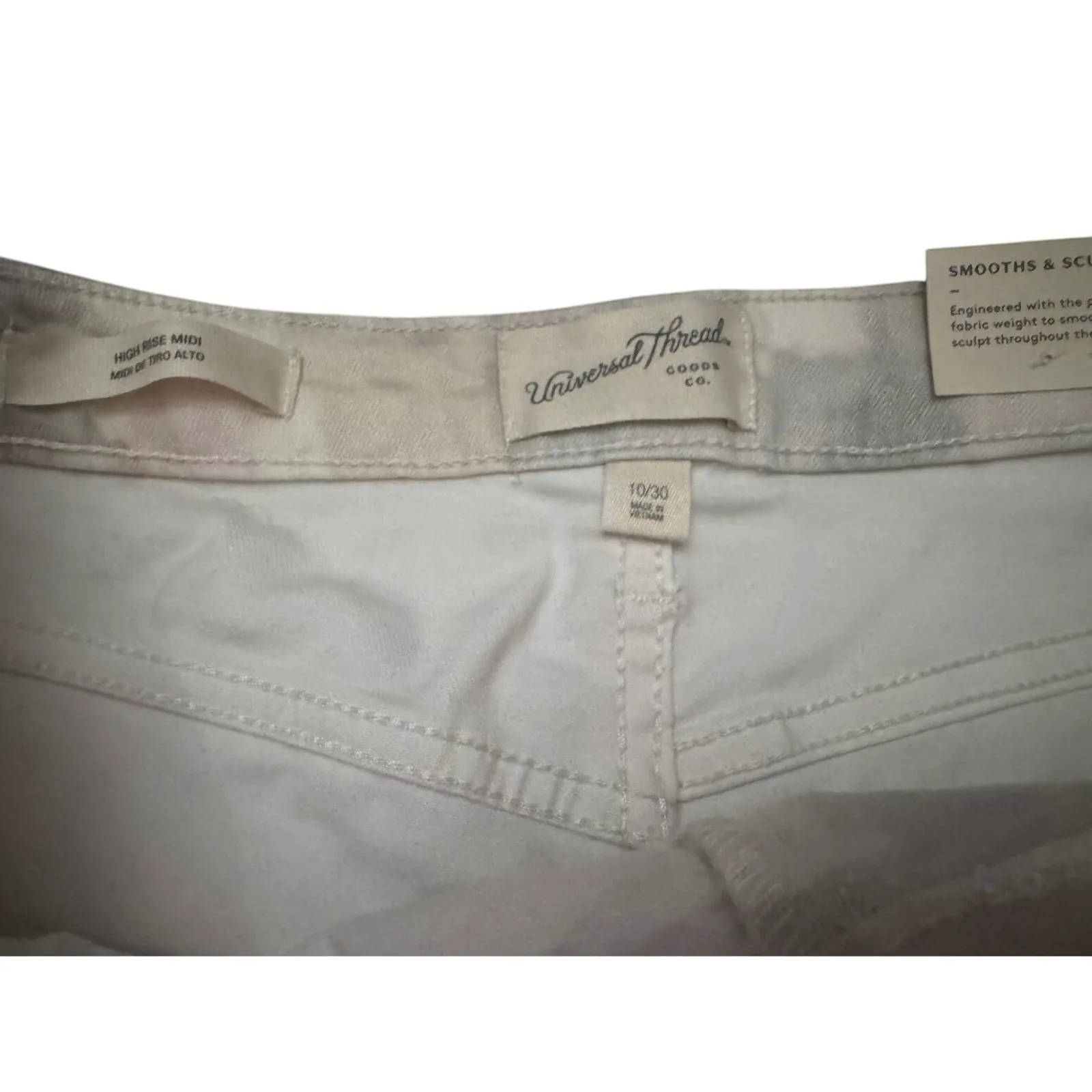 Universal Thread Women’s Hi Rise Midi Shorts Size 10, NWT - Image 2