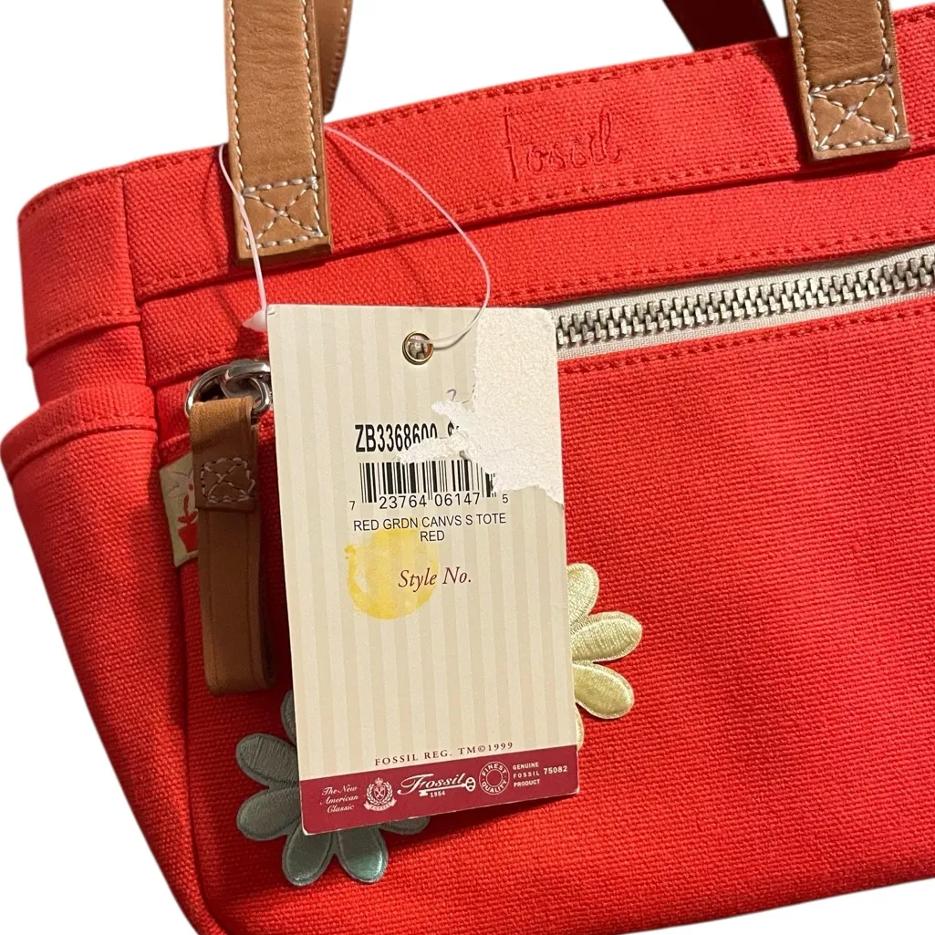 Fossil Vintage Custom Mini Canvas Garden Tote - Image 7