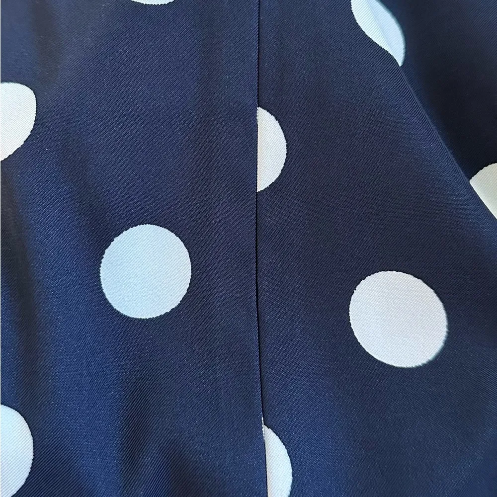 Alyx Limited Polka Dot Dress Size S Blue - Image 3
