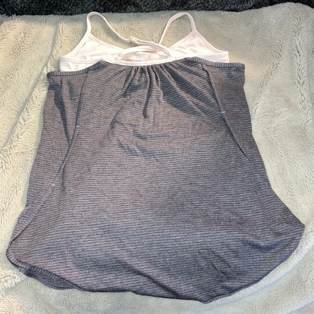 🎉4 for $20 Calia Built in Bra Tank, Small Gray - Image 4