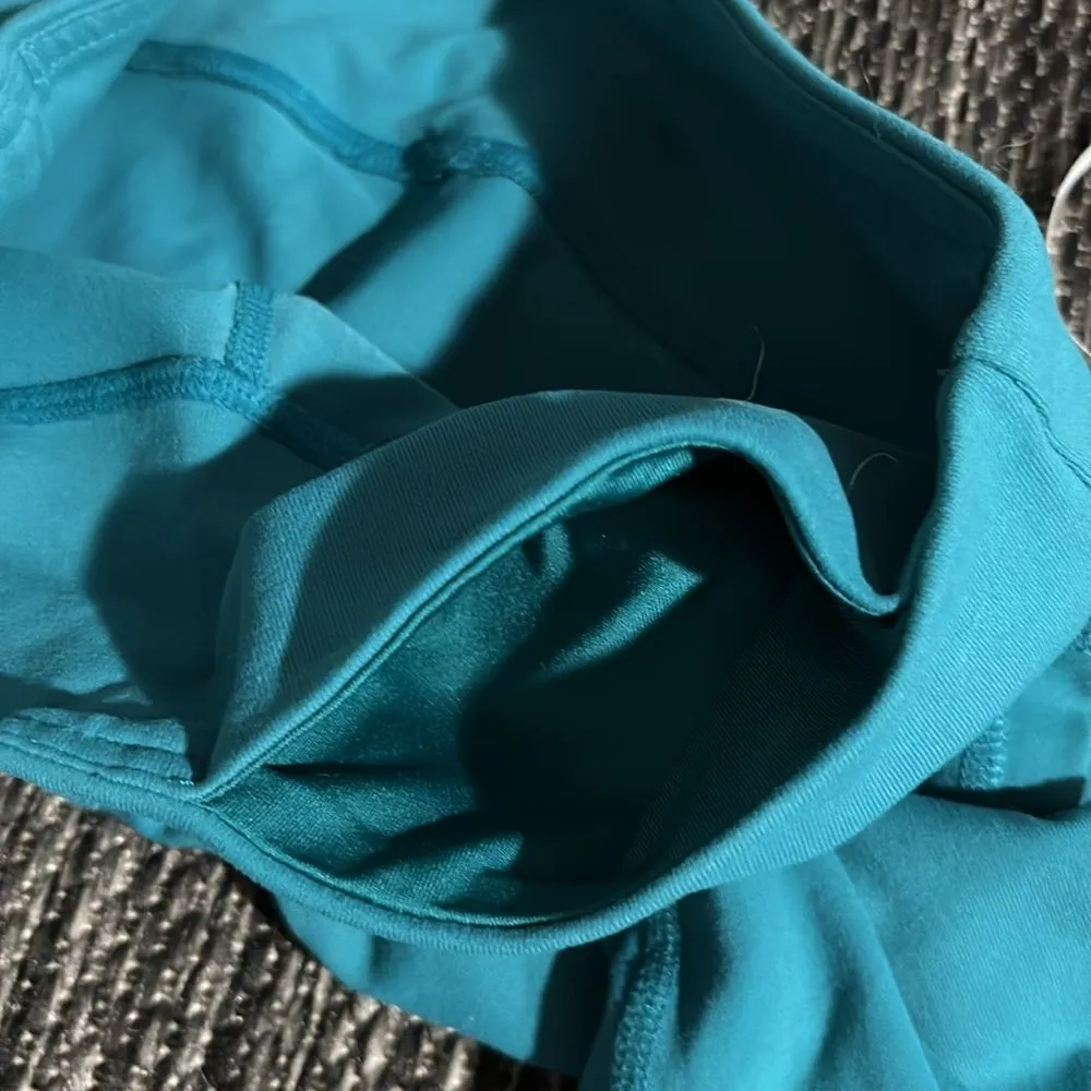 ALO YOGA Goddess Leggings teal grey - Image 4