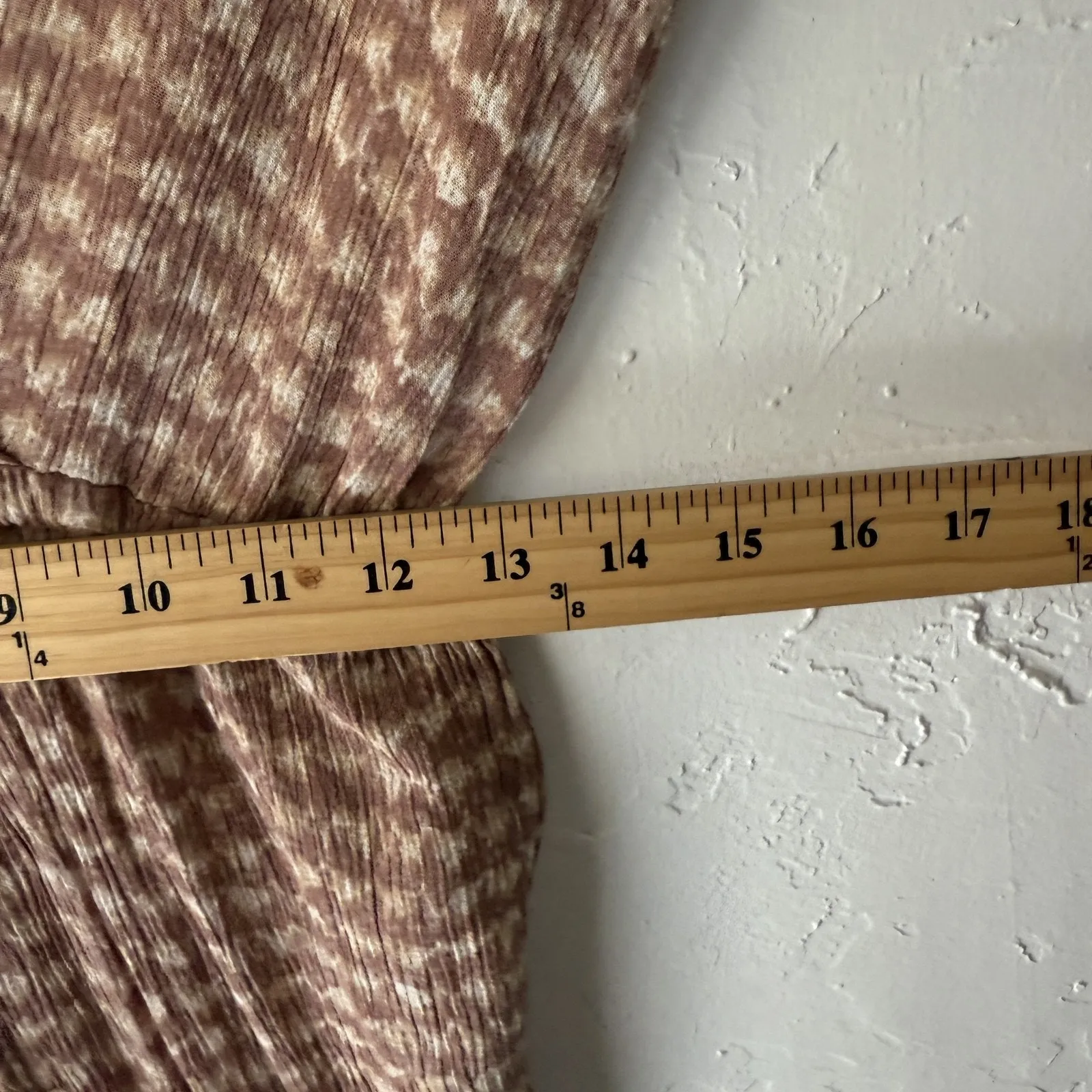 Vici Jumpsuit‎ Womens Small Brown White Short Sleeve Waist Tie Soft Rayon Romper - Image 7