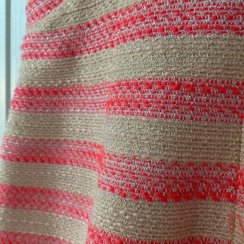 Metallic striped Eliza J fun dress. Size 2P - Image 8