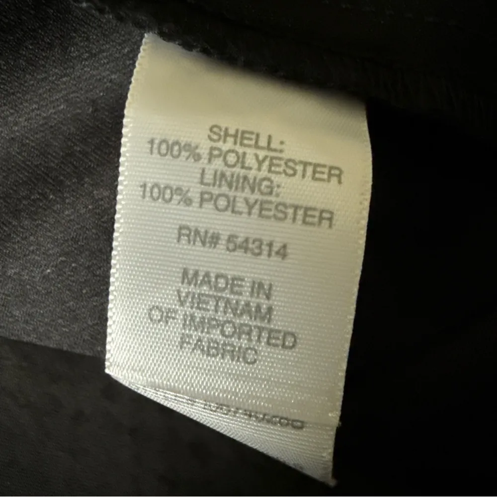 Bisou Bisou Michele Bohbot Sleeveless Belted Black Maxi Dress size 6 NWT - Image 12