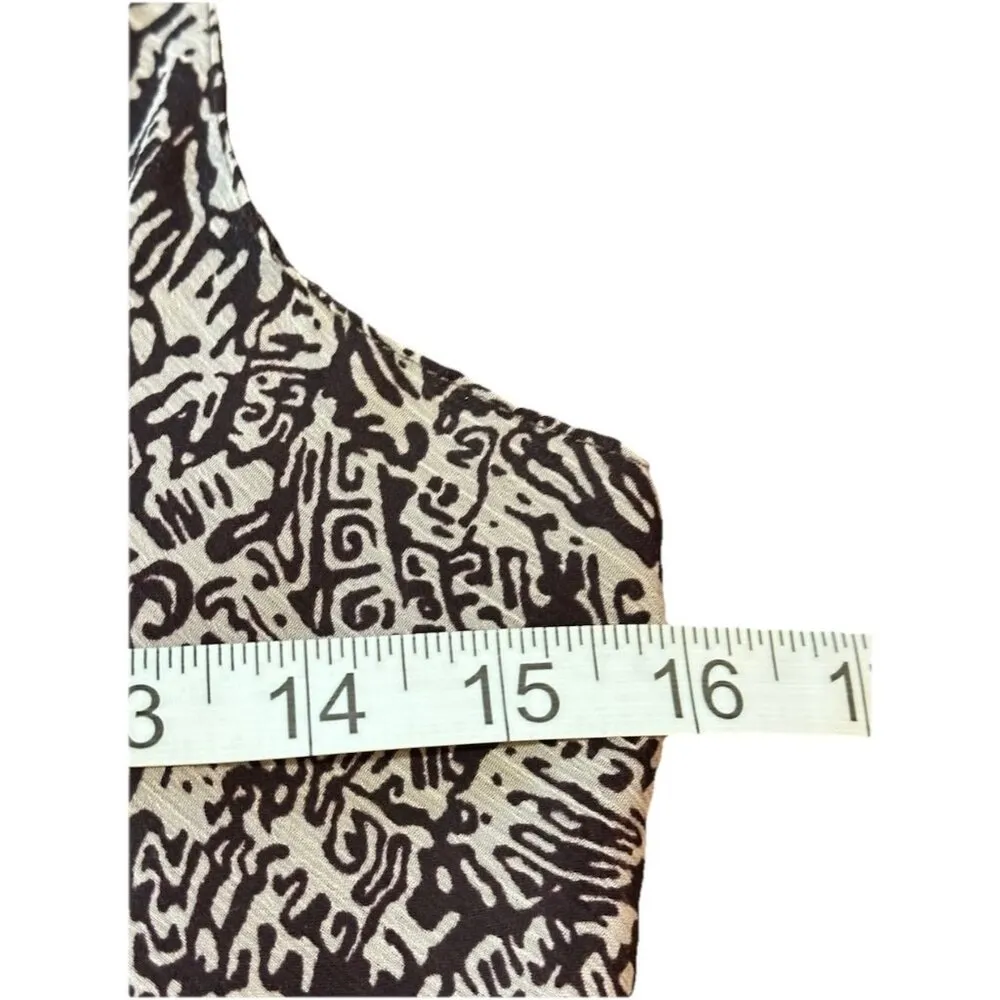 Jones New York Slip Dress Multi-Tiered Scoop-Neck Cottagecore Layered Whimsigoth - Image 10