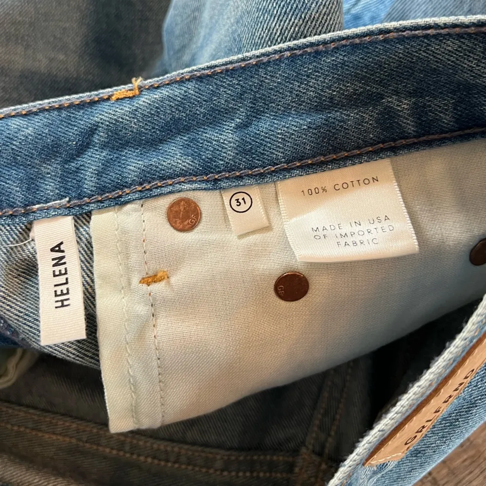 GRLERND Revolve The Helena High Rise Straight Crop Jeans in Psychedelic Shack - Image 10