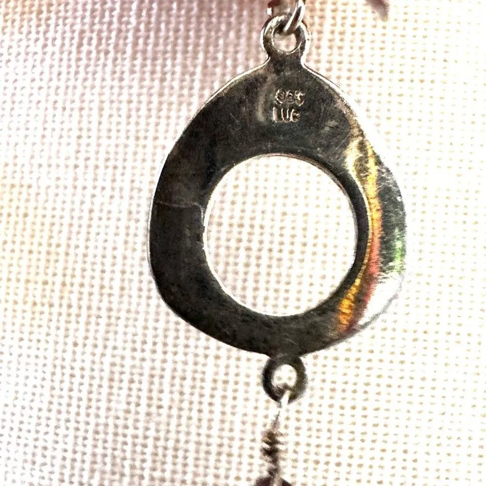 LUC 925 Sterling Silver Lucas Lameth Dangle Drop Earrings - Image 6