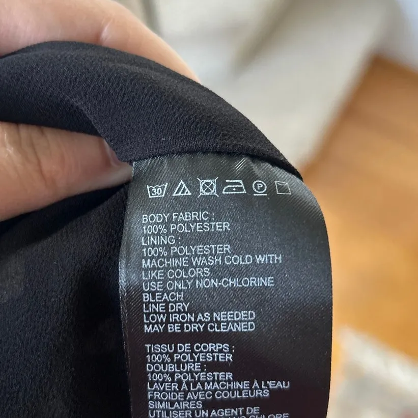 Urban Outfitters Black White Polka Dot Ruffle Hem Mini Skirt Whimsygoth Fairy - Image 7