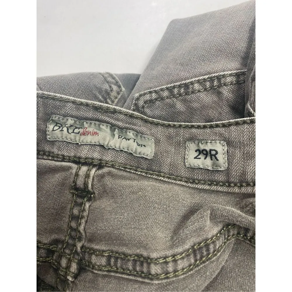 BKE Women’s Denim Peyton‎ Skinny Jeans Greenish Gray Size 29 - Image 6