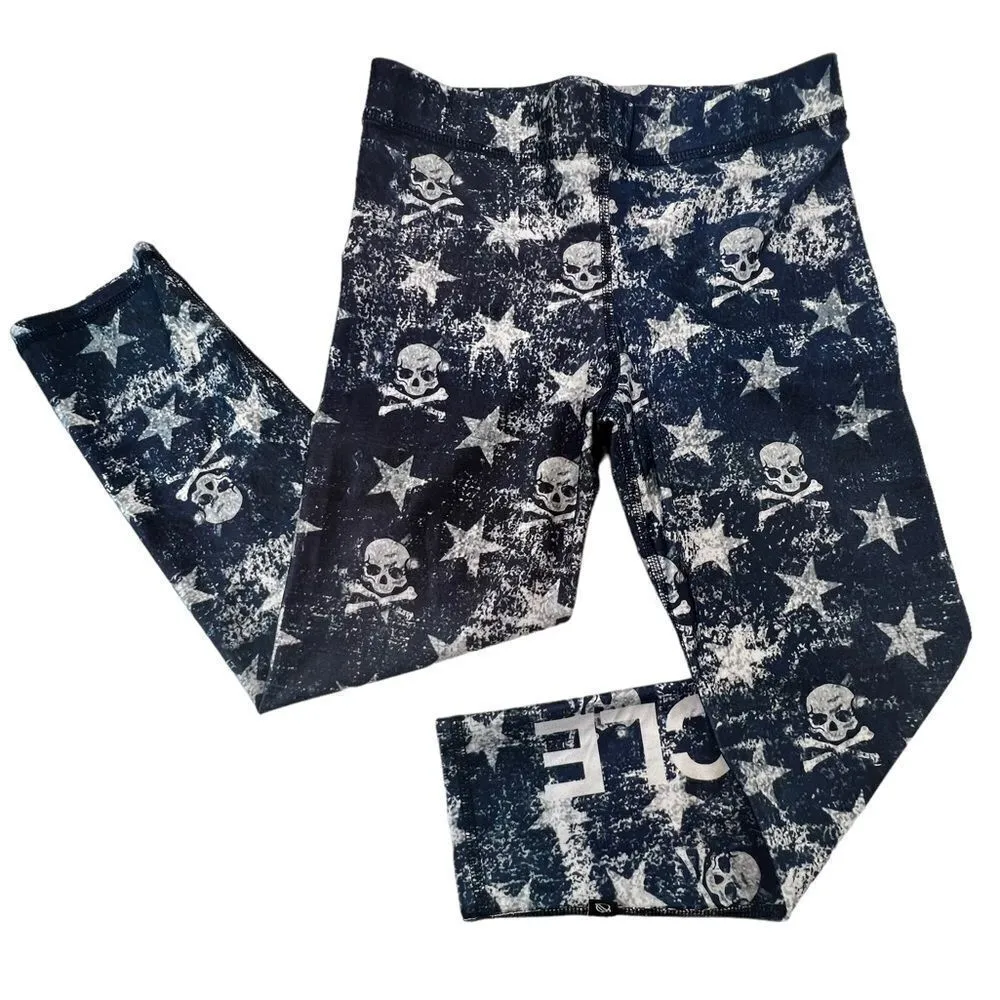 Terez for SoulCycle Skull Stars and Skulls Capri - Image 9