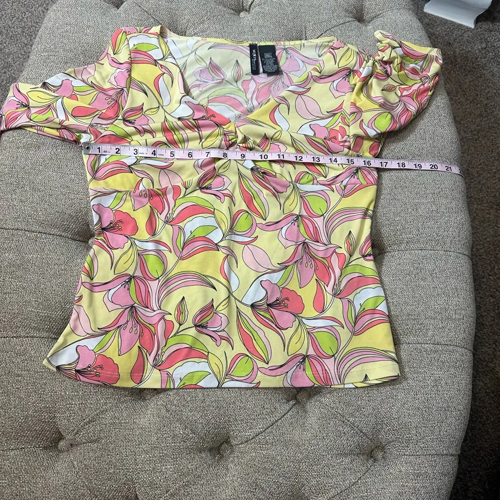 Mixit Vintage‎ Floral Top - Image 8