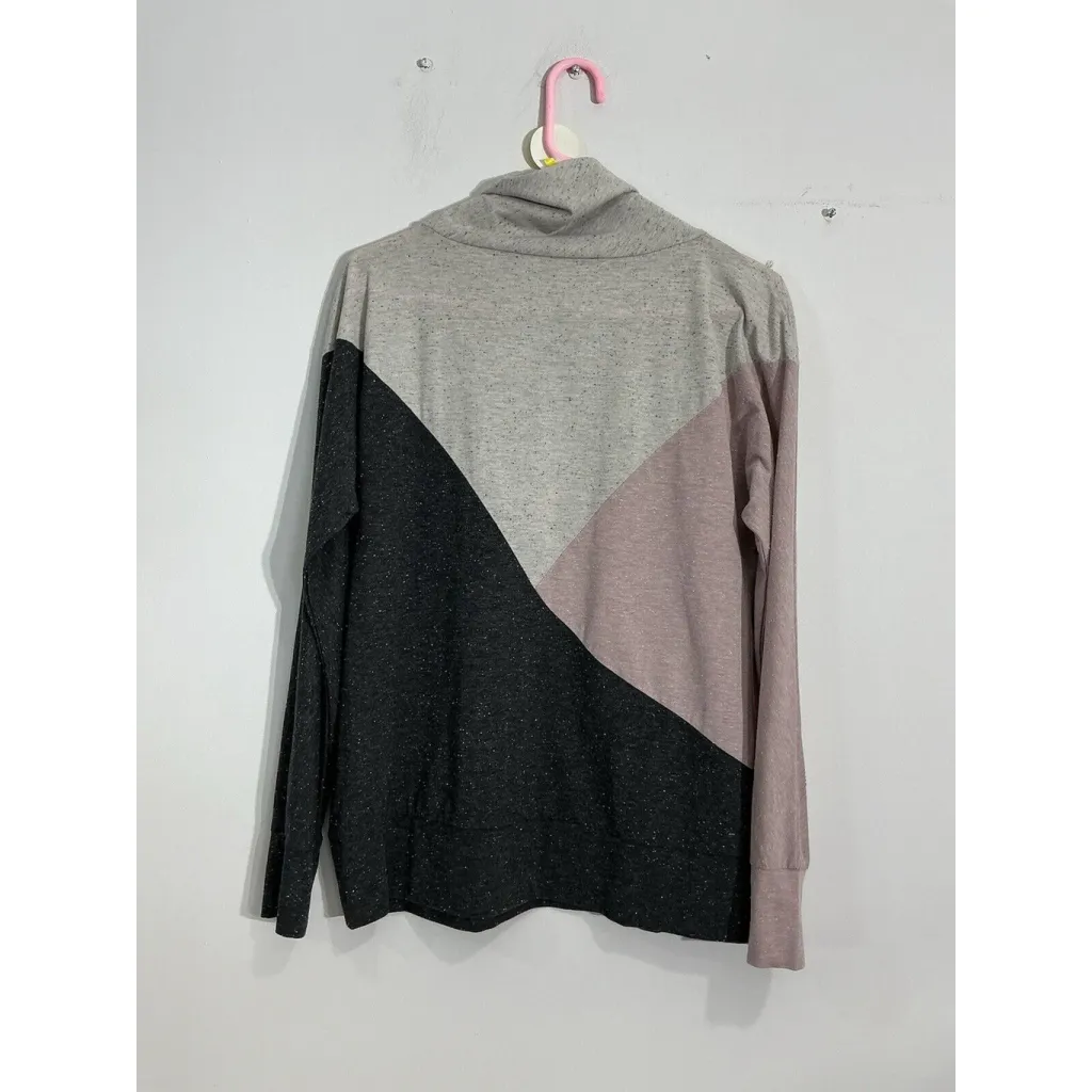 Womans Disney Parks Peter Pan London Neverland Cowl Neck Shirt Large Accents - Image 3