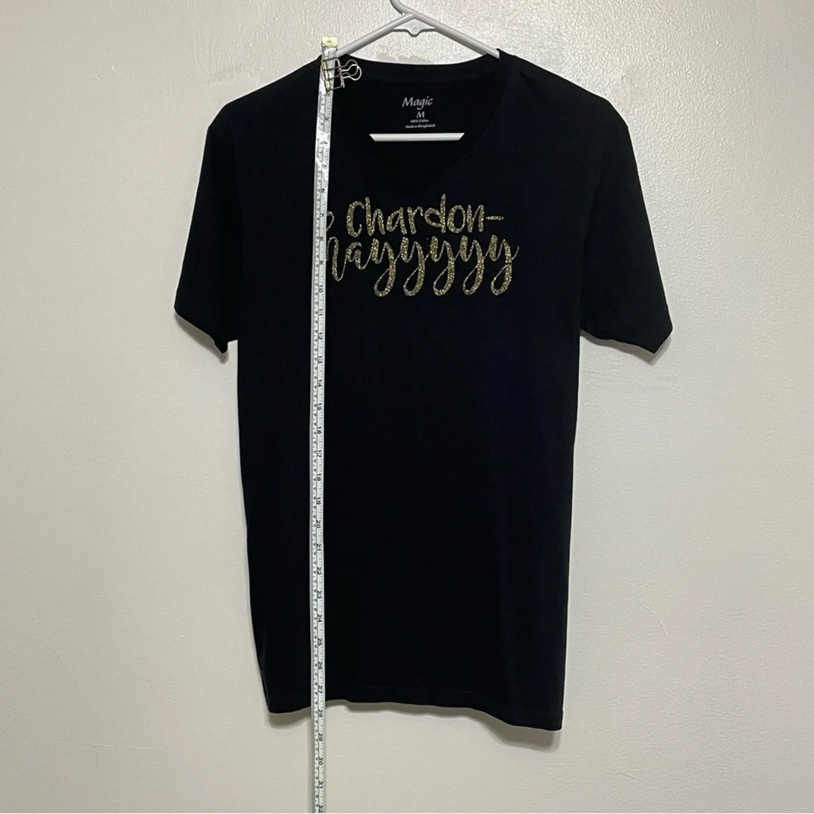 Magic "Chardon-hayyyyyy" Black Tee - Size Medium NWOT - Image 2