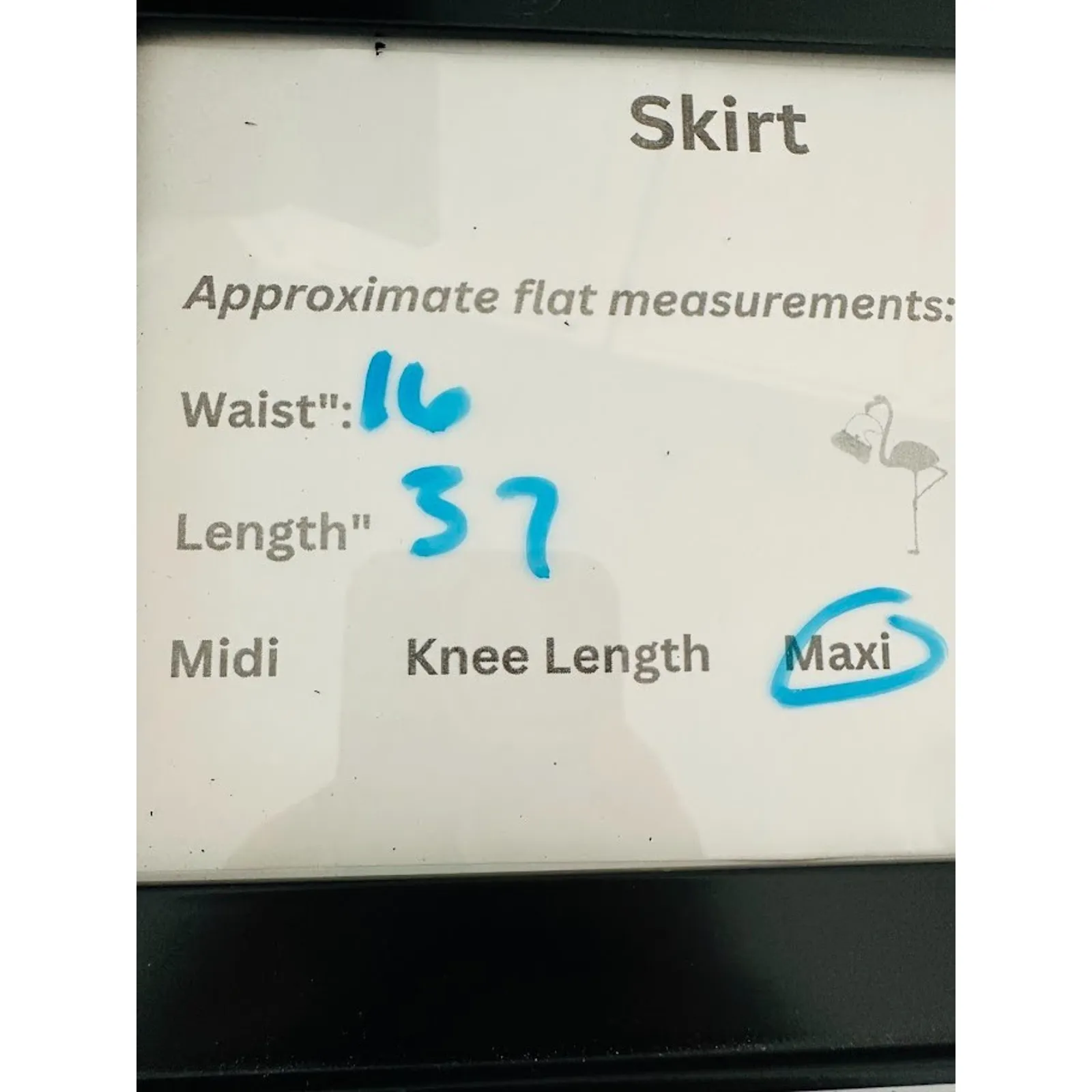 Vintage Y2K Old Navy Denim Jean Skirt Size 14 Maxi Straight Cut Cotton Side Slit - Image 13