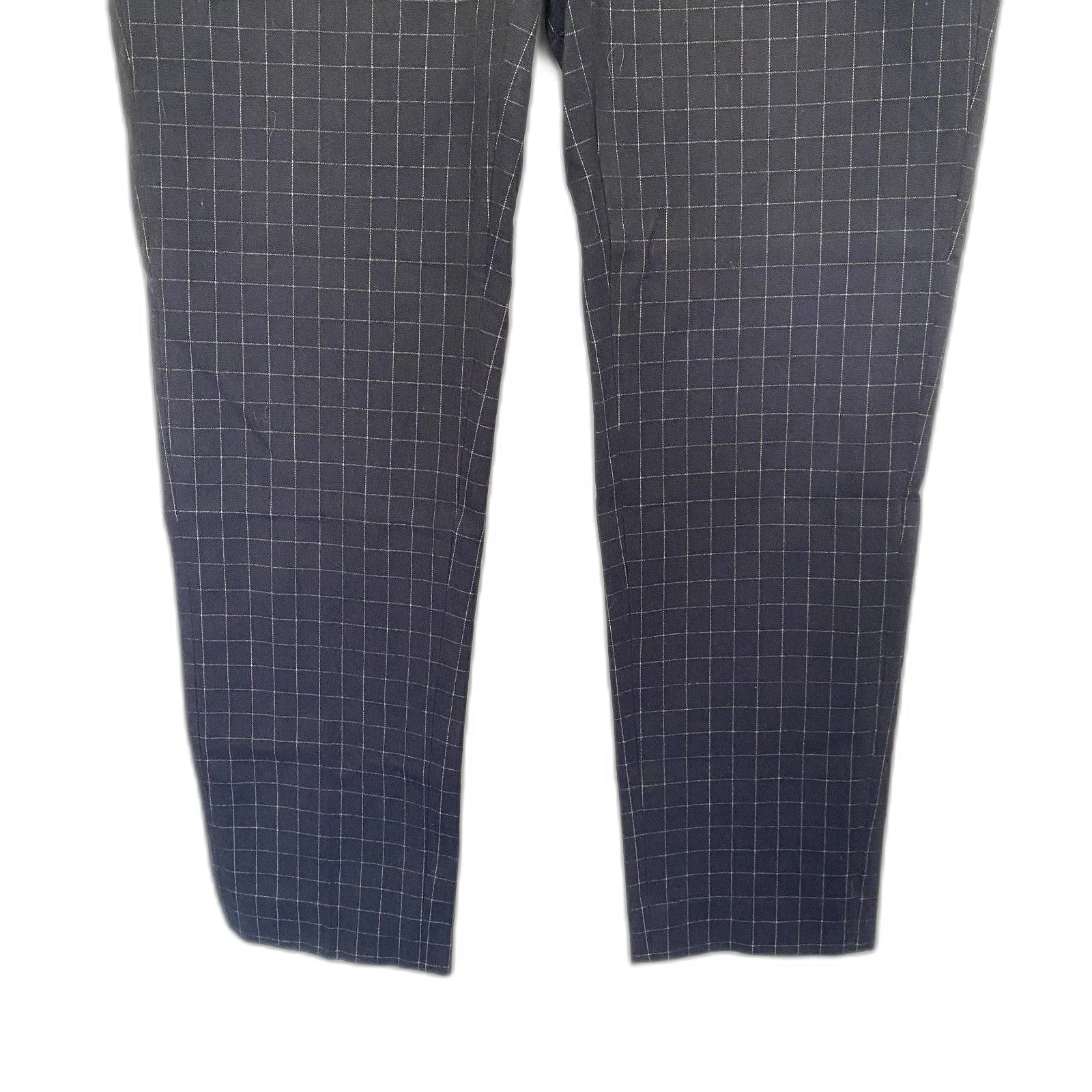 White House Black Market The Slim Ankle Trouser‎ Pants Windowpane Plaid Size 2 - Image 3