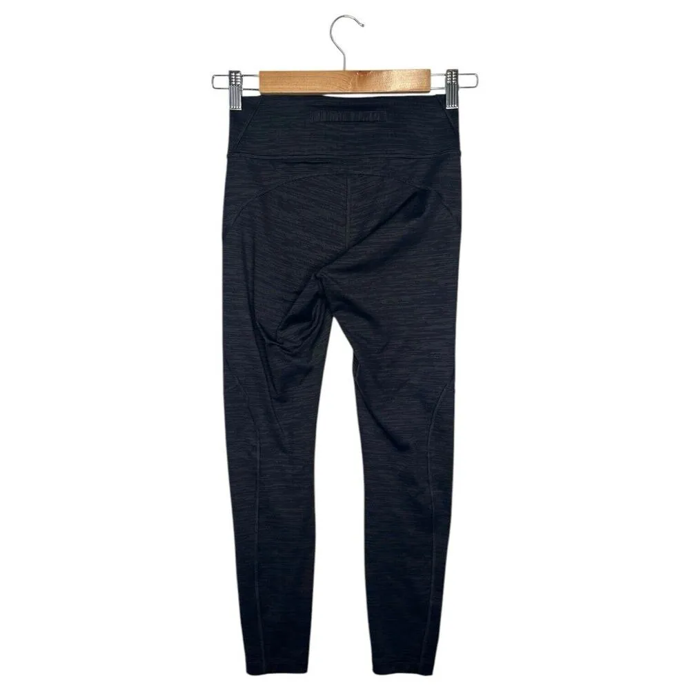 Outdoor Voices Leggings Womens S Workout Yoga Mid Rise Athletic Ankle 7/8 Black - Image 2