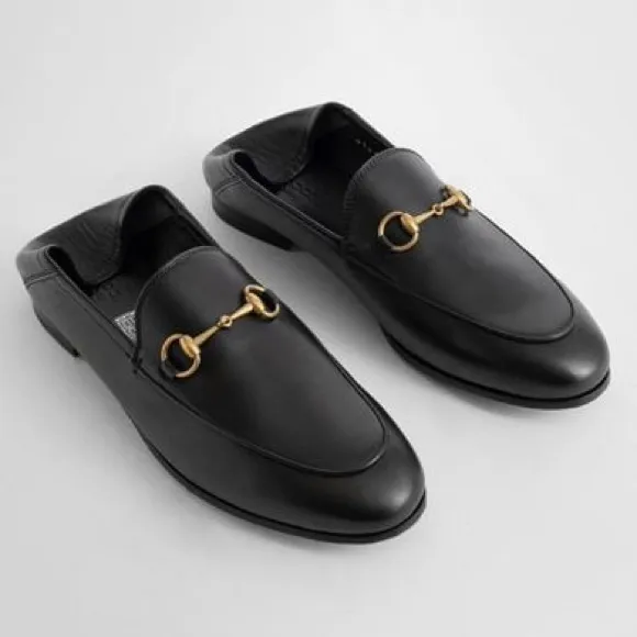 Gucci Brixton Horsebit Convertible Loafers in Black - Image 3