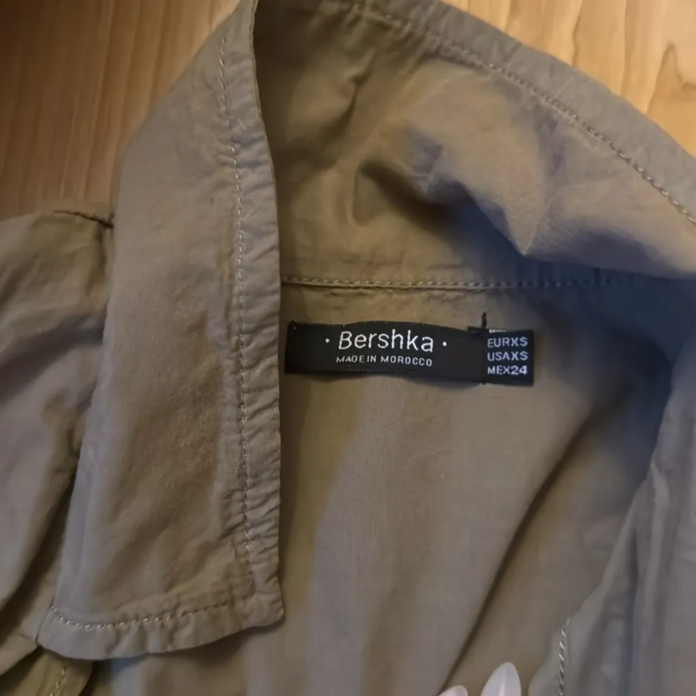 Khaki Jumpsuit with Belt - Image 2