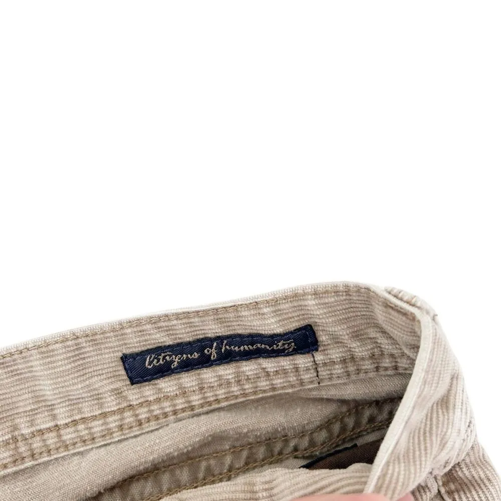 Citizens of Humanity Ingrid Low Waist Flair Corduroy Pants Sz 30 - Image 2