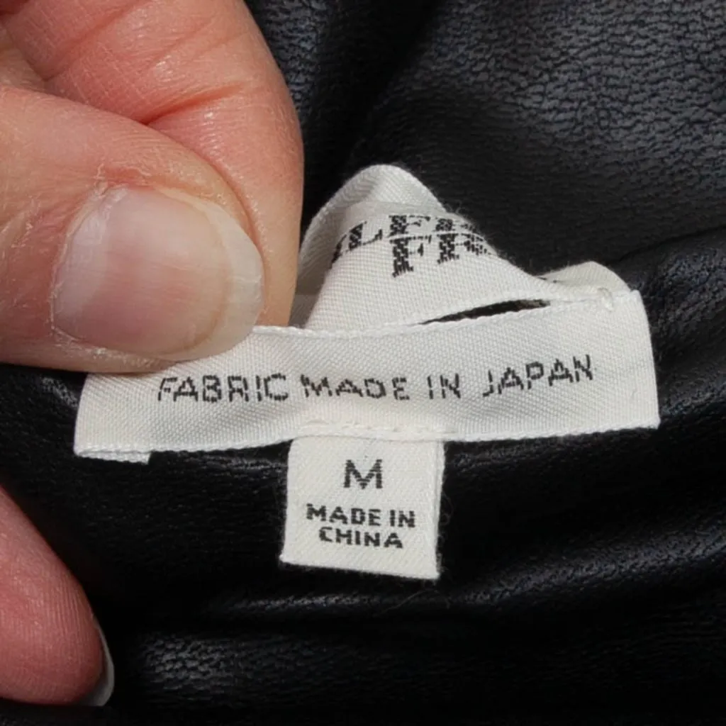 Aritzia Wilfred Free Womens‎ Daria Faux Leather High Waist Leggings Size M Edgy - Image 11