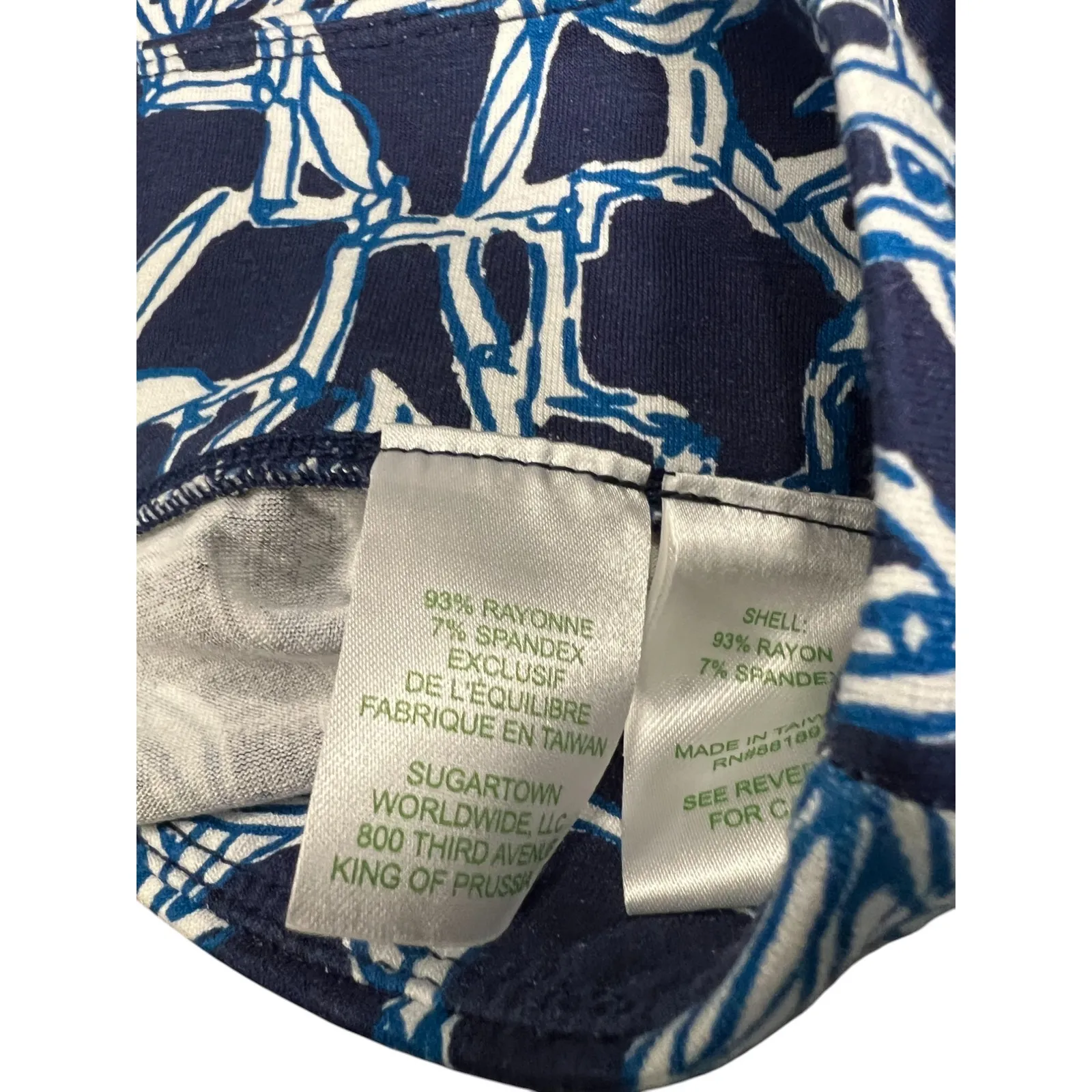 Lilly Pulitzer Brenna Skirt M Mini Short Skirt Activewear Tennis Pickleball Blue - Image 3