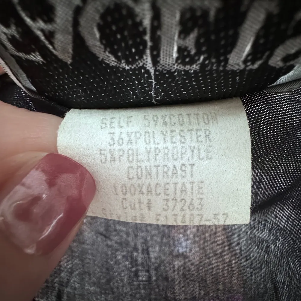 Vintage 80s/90s Vest with Cats and one cat has an eyepatch! Size Medium Facet Green - Image 9