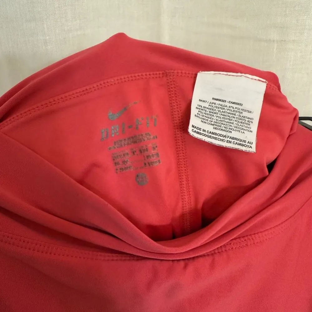 Nike  Women's Pink Athletic Preppy Mini Skirt - Image 7