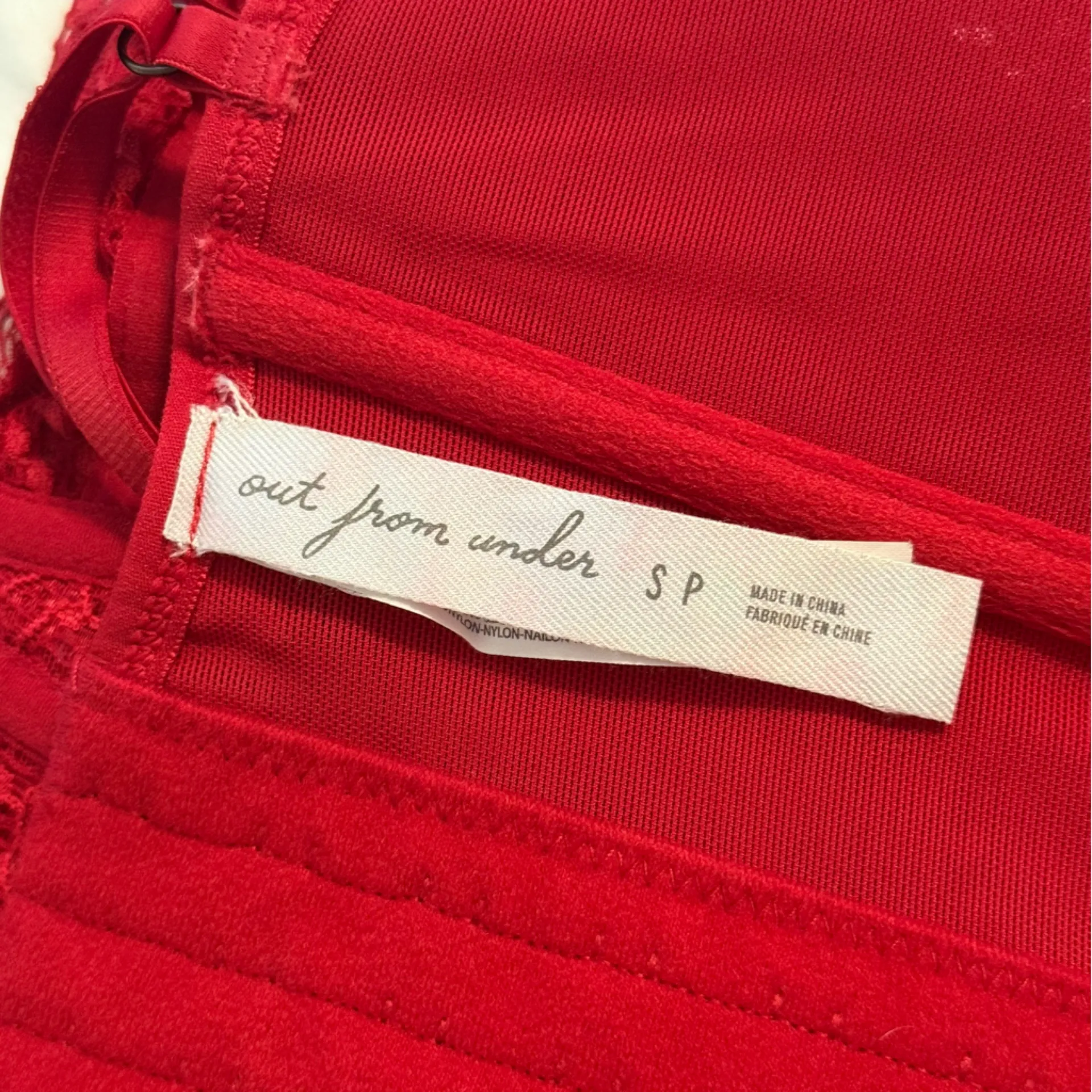 Urban Outfitters Modern Love Corset in Red - Image 4