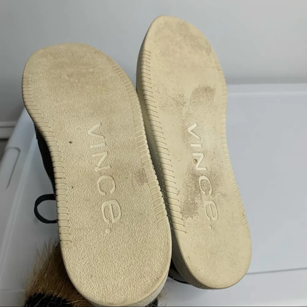 Vince navy leather‎ sneakers size 9 - Image 7