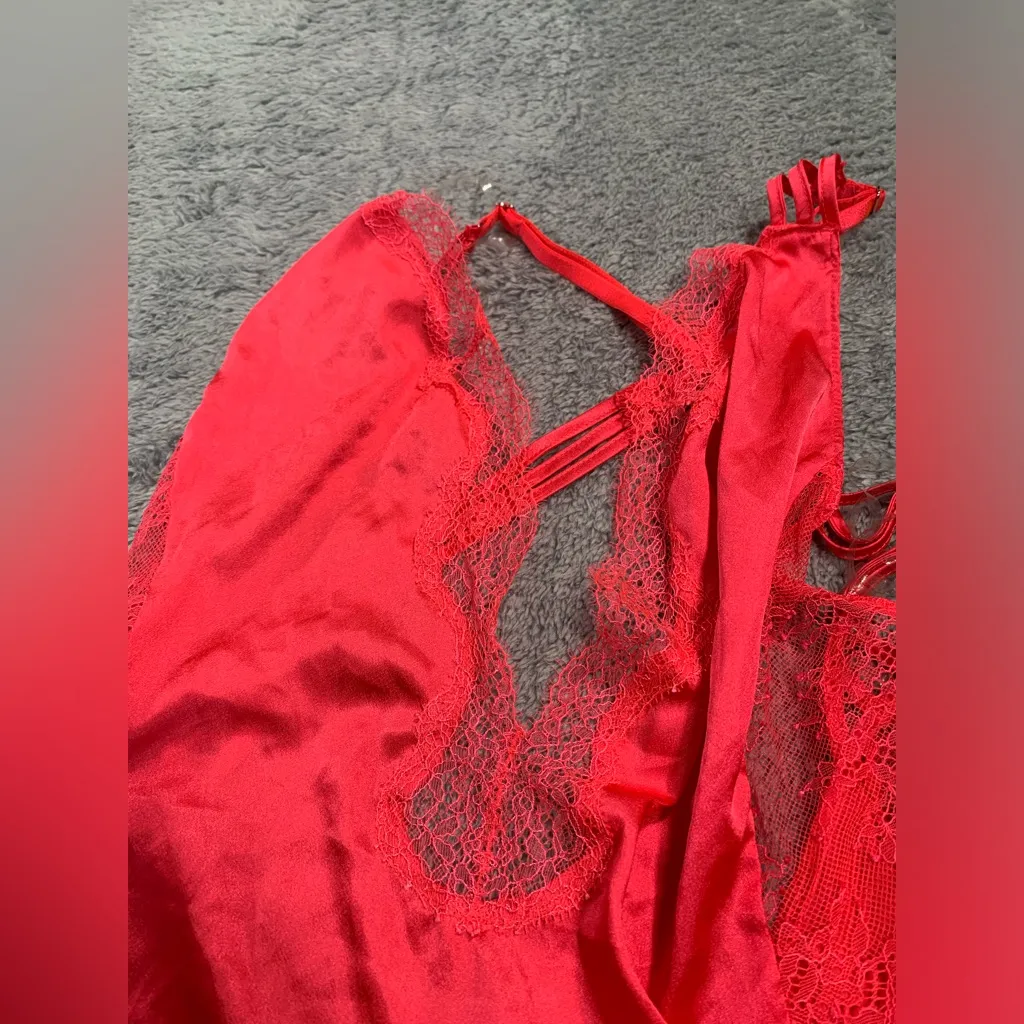 Victoria’s Secret slip dress small hot pink - Image 5