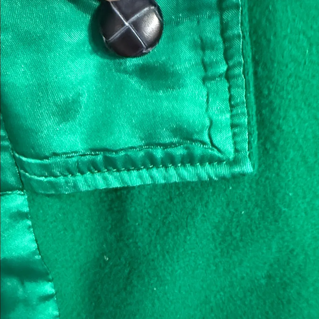 Authentic vintage Macintosh Vestcoat Wool Coat size 18/XL Blue - Image 9