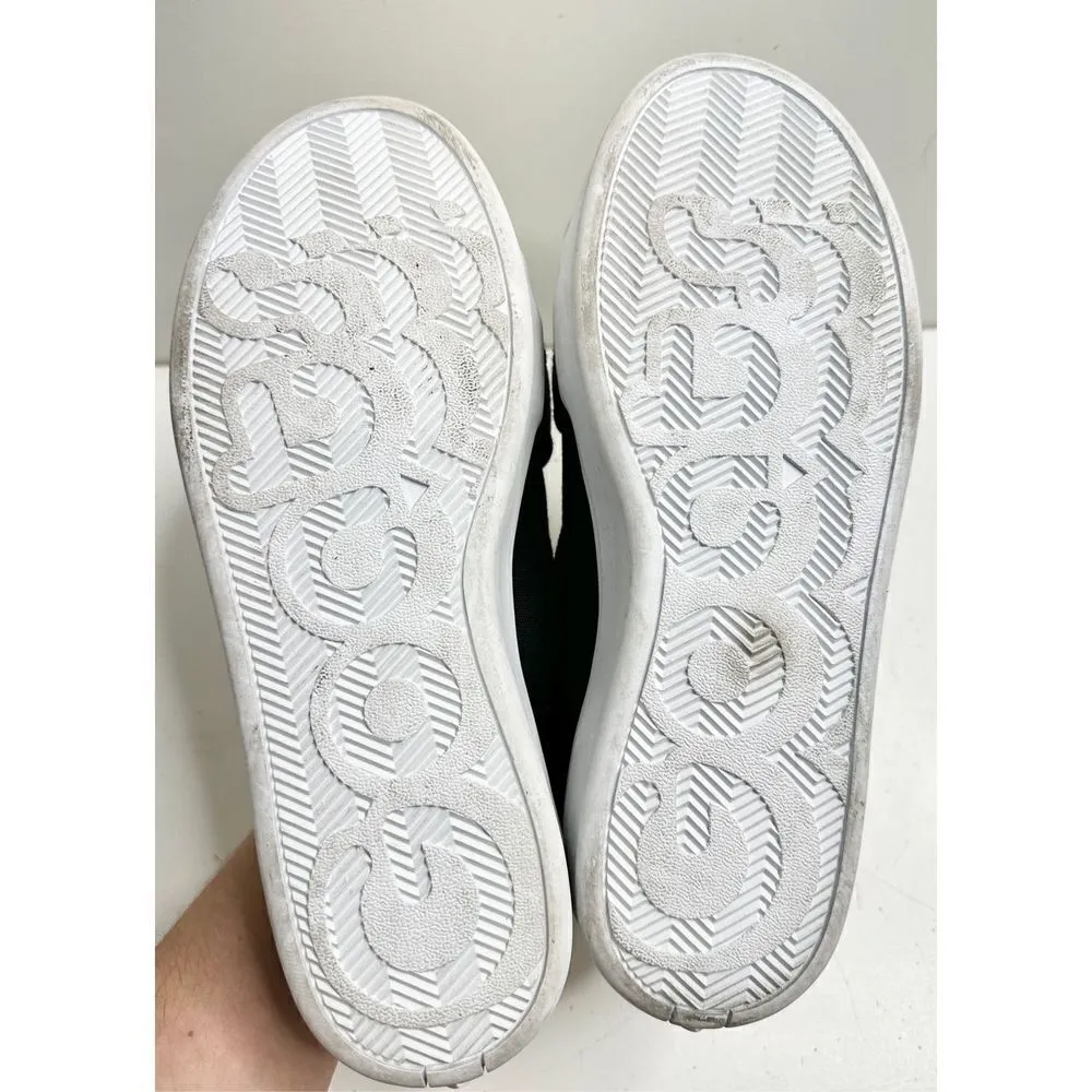 Goats Sneakers Womens Size 8 Black Canvas Crisscross Platform Shoes - Image 11