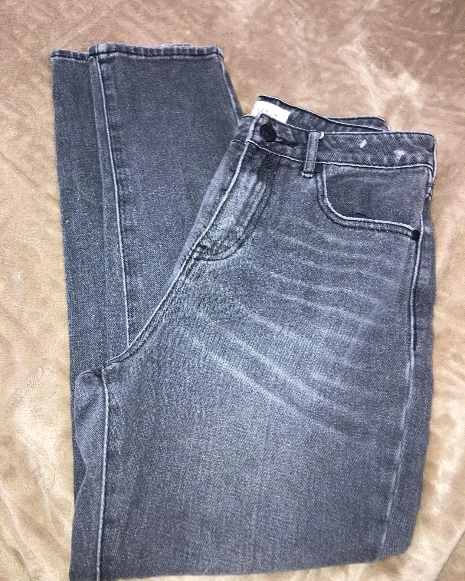 Black Mom Jeans - Image 3