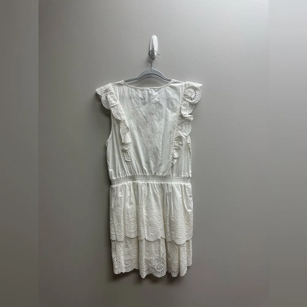 Steve Madden Ivory Eyelet Dress - Image 4