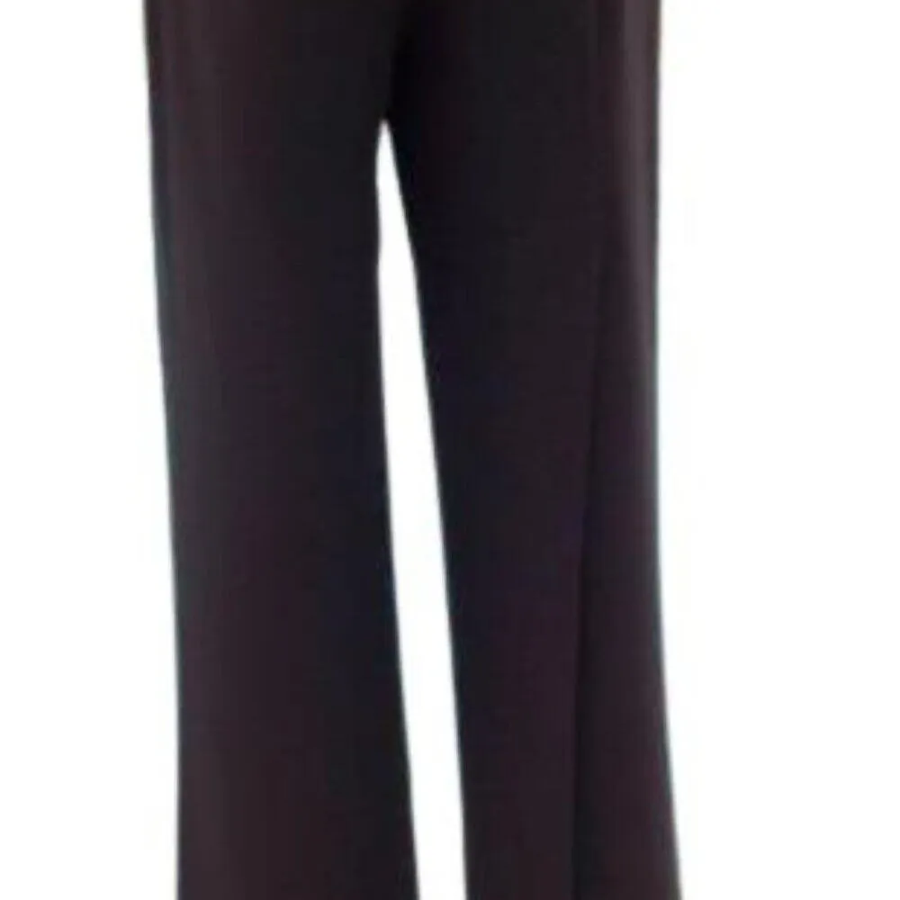 Cache  Expresso SPLIT-LEG to THIGH Front Back Rhinestone Buckle Pant NWT $138 New - Image 5