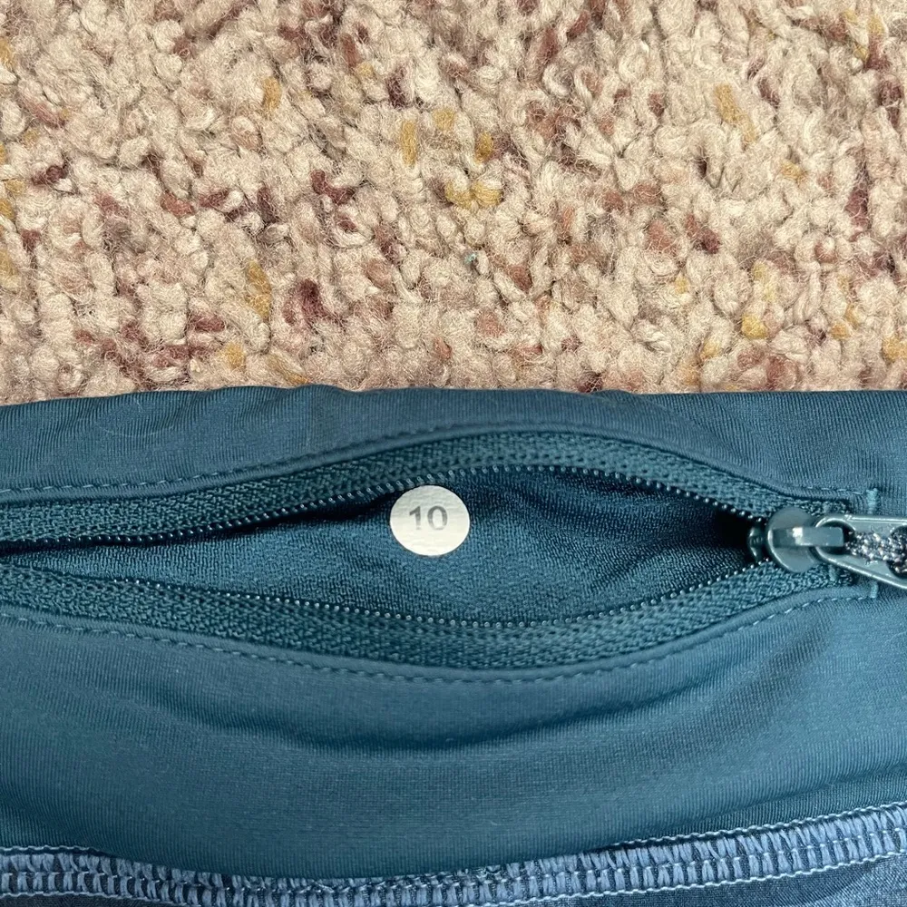 Lululemon Run Speed Short Heathered Texture Lotus Camo Oil Slick Blue Alberta Lk - Image 9