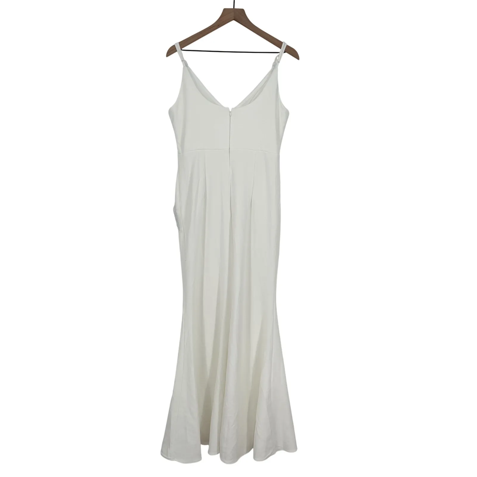 LulusInfinite Glory White Maxi Dress Size L Size L - Image 8