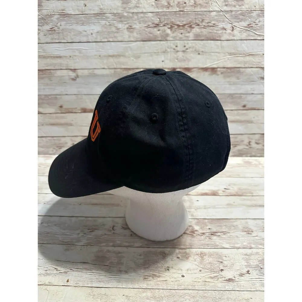 PINK OSU Baseball Hat Cap Women's Adjustable One-Size Oklahoma State Pokes Black - Image 4