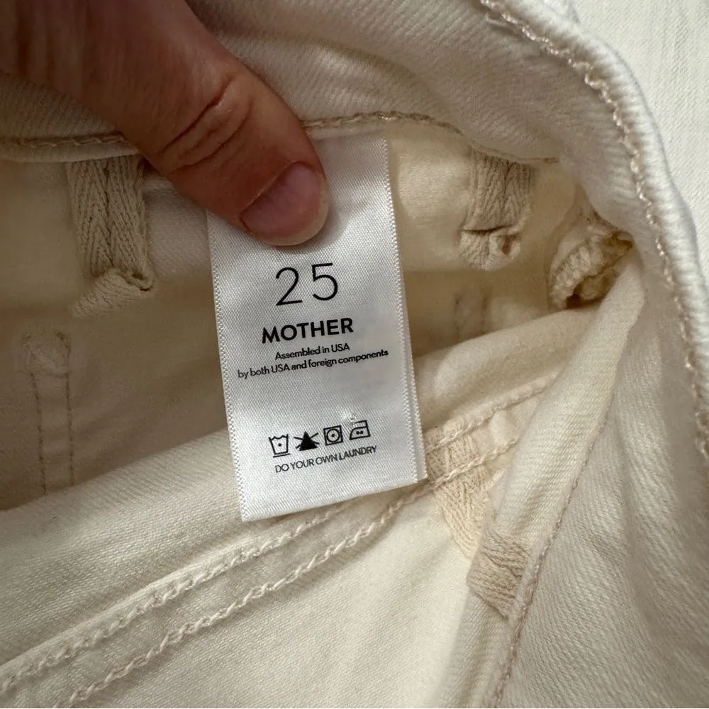 MOTHER Act Natural The Hustler Patch Pocket Flood Size 25 NWOT - Image 8