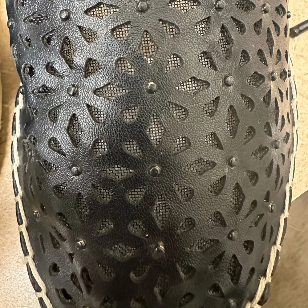 Unisa black slip on buckle shoe - Image 3