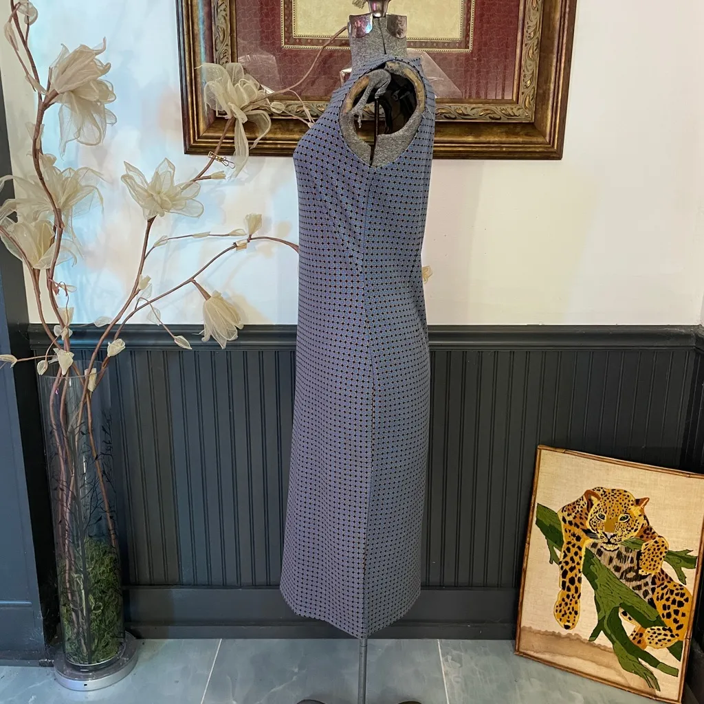 J. McLaughlin Women's Devon Sleeveless Crew Neck Fit Pencil Dress - Sz XS 💚🎀 - Image 4