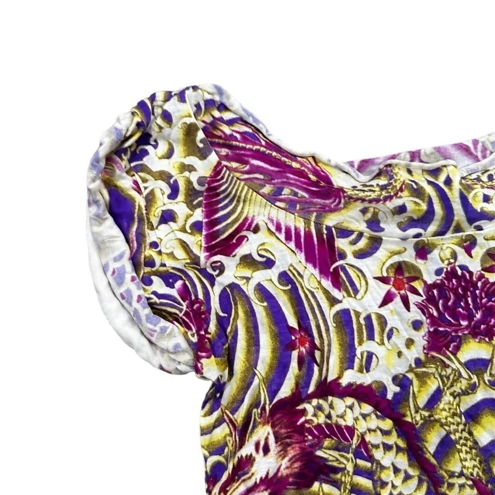 Jean Paul Gaultier vintage 90s Y2K silk tee - Image 4