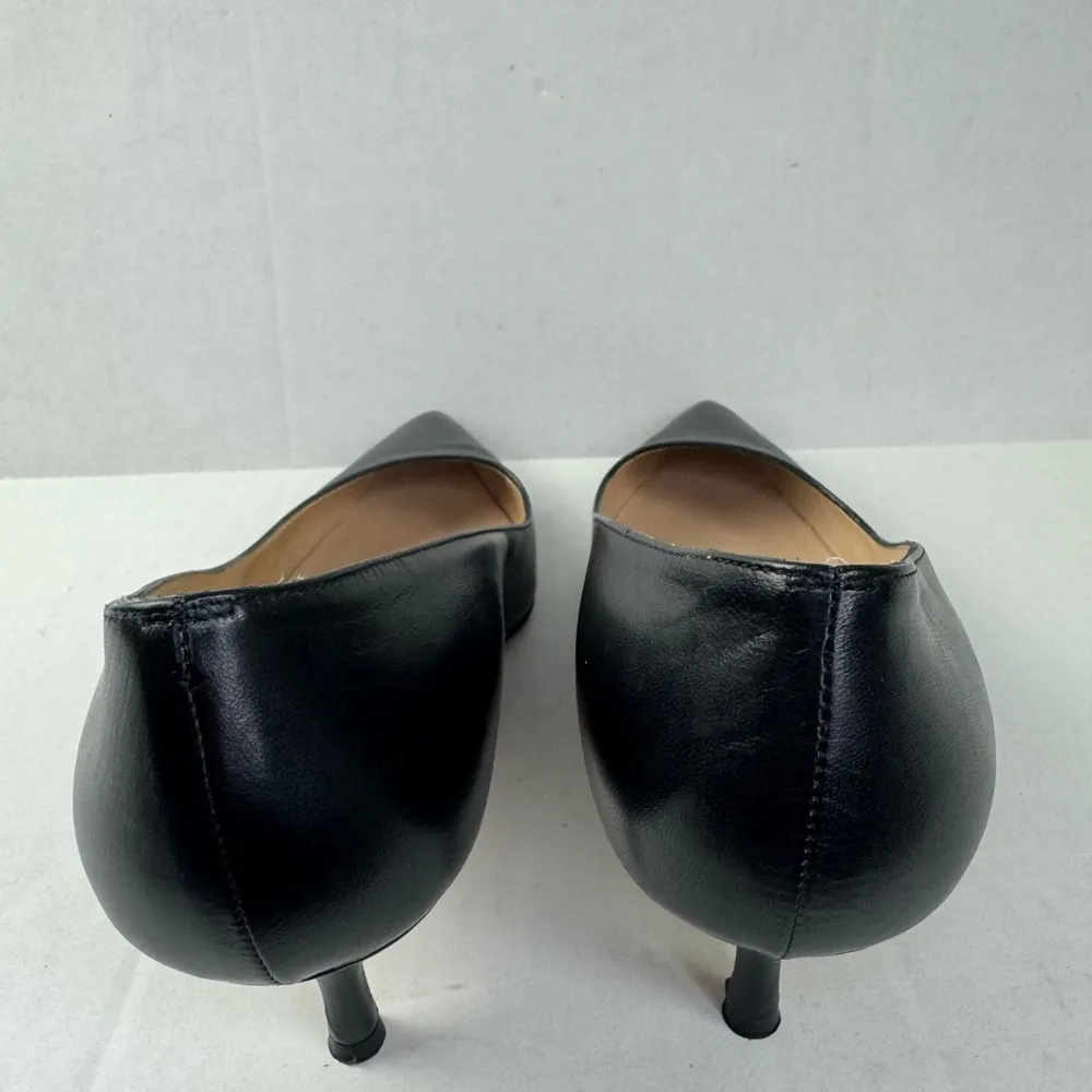 Manolo Blahnik Black Pointed Toe Heel Pumps Size 39. - Image 6