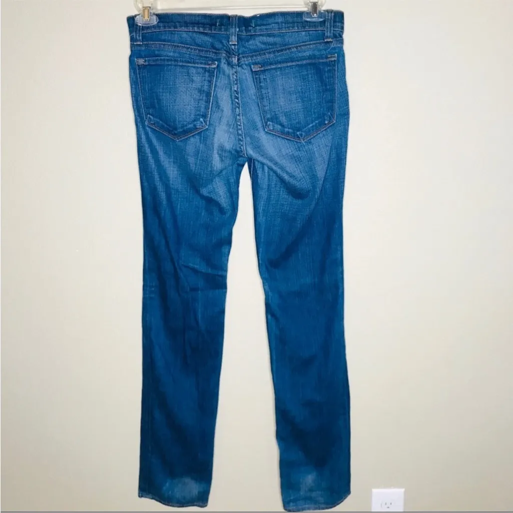 J Brand Classic Cigarette Straight Leg Denim Jeans in Bayou Indigo Blue Size 28 - Image 6