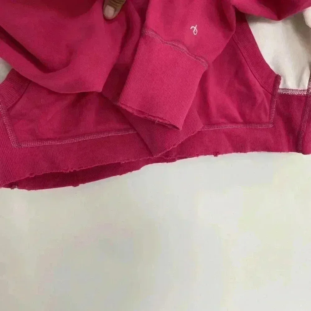 Rag & Bone Womens Multicolor Color Block Shrunken Hoody Sweater Size Sp - Image 8