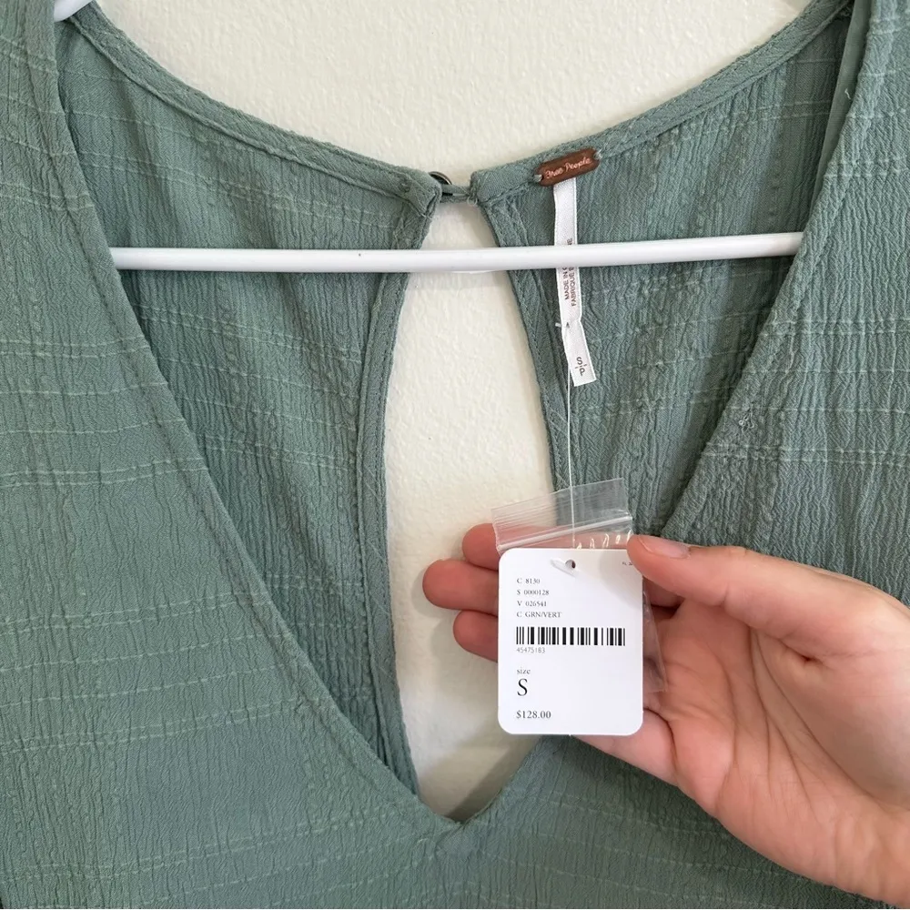 Free People Ellie Maxi Dress NWT small Boho Prairie Cottagecore - Image 2