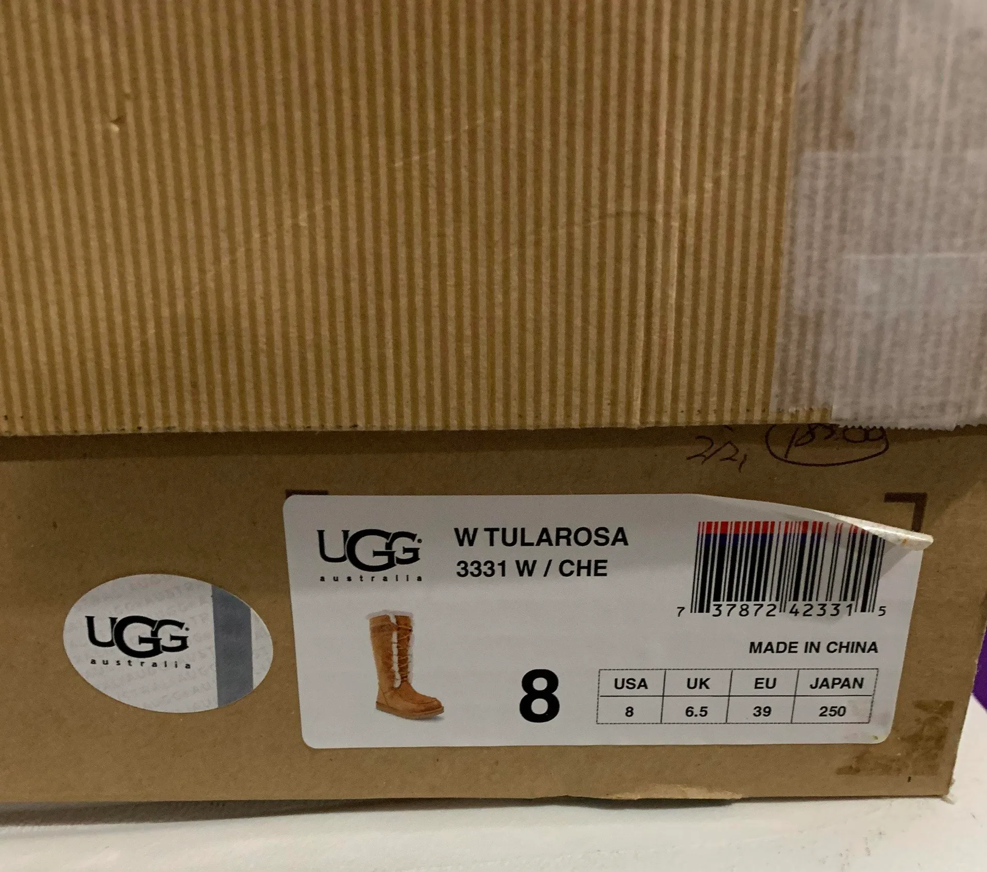 UGG Tularosa Brown Boots US W8 - Image 10