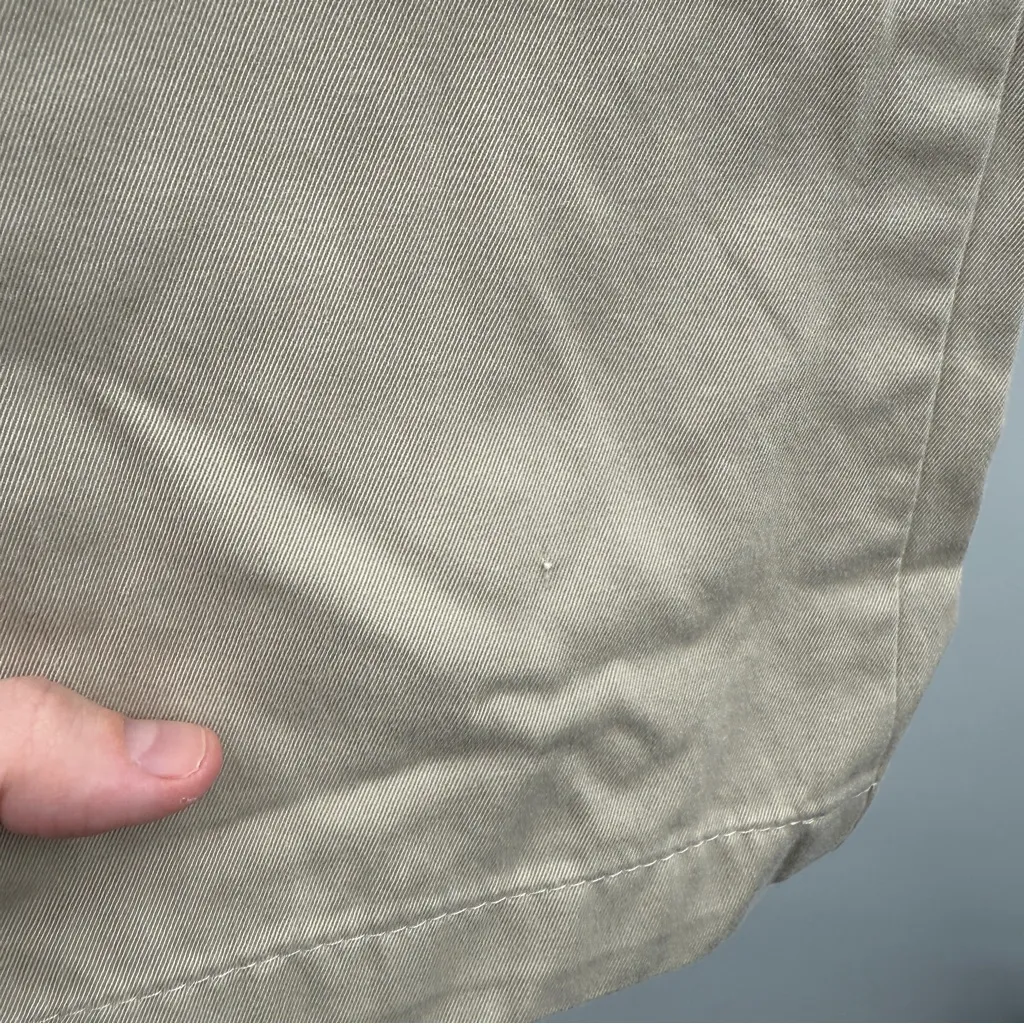 Boden Mid Rise Tie Waist Khaki Skinny Leg Ankle Pants Sz‎ 2 Tan - Image 9